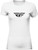 FLY RACING 356-0481M WOMEN'S FLY F-WING TEE WHITE MD