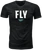 FLY RACING 352-0150M FLY WFH TEE BLACK MD