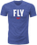 FLY RACING 352-01512X FLY WFH TEE ROYAL BLUE 2X