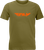FLY RACING 352-0676YM YOUTH FLY CORPORATE TEE OLIVE/ORANGE YM