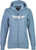 FLY RACING 358-0063S WOMEN'S FLY CORPORATE ZIP UP LIGHT BLUE SM
