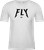 FLY RACING 354-03212X FLY MASTER TEE WHITE 2X