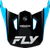 FLY RACING 73-8683 KINETIC RALLY HELMET VISOR BLUE/BLACK/WHITE XL/2X