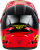FLY RACING 73-8726YM YOUTH KINETIC SURGE HELMET BLACK/RED/YELLOW YM