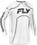 FLY RACING 379-054YS YOUTH RAYCE BICYCLE JERSEY WHITE/BLACK YS