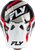 FLY RACING 73-00412X FORMULA CP SEAL HELMET WHITE/BLACK/RED 2X