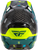FLY RACING 73-4453XS FORMULA S CARBON BYTE HELMET BLACK CARBON/TEAL/LIME XS