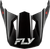 FLY RACING 73-8728VM KINETIC KRYPTEK HELMET VISOR BLACK/GREY MD/LG