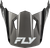 FLY RACING 73-2006VY YTH KINETIC SCRAP HELMET VISOR BLACK/WHITE/GREY YS-YL