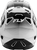 FLY RACING 73-3650XS RAYCE SONAR BICYCLE HELMET WHITE/BLACK XS