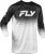 FLY RACING 380-051YL YTH RAYCE SONAR BICYCLE JERSEY WHITE/BLACK YL