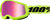 100% 50032-00010 STRATA 2 JUNIOR GOGGLE NEON YELLOW MIRROR PINK LENS