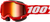 100% 50022-10011 ACCURI 2 SNOWMOBILE GOGGLE RED W/ RED MIRROR LENS