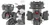 GIVI PLO6425MK SIDE CASE HARDWARE PL ONE-FIT MONOKEY TRI