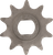 MOTO-MASTER 610081110 Front Sprocket - 10 Tooth - Gas Gas/Husqvarna/KTM - 10 Tooth Gas Gas/Husqvarna/KTM