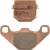 MOTO-MASTER 90111-PU Brake Pads - Racing Series
