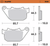 MOTO-MASTER 411802-PU Brake Pads - Sintered Series