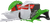 POLISPORT 90632 Standard Body Kit - Black/White/Green OEM '14-'15 - Kawasaki - KX '14-'21 - Black/White/Green OEM '14-'15 Kawasaki KX '14-'21