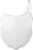 POLISPORT 8659200002 Number Plate - White - Kawasaki - KX '13-'16 - White Kawasaki KX '13-'16
