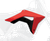 POLISPORT 8414800001 Radiator Cover - Black/Red OEM '04 - Honda - CRF '17-'20 - Black/Red OEM '04 Honda CRF '17-'20
