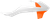 POLISPORT 8417900004 Radiator Cover - White/Orange OEM '16 - KTM - SX '16-'22 - White/Orange OEM '16 KTM SX '16-'22