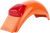 POLISPORT 8555700001 Rear Fender - Enduro - Pumpkin Orange - Enduro Pumpkin Orange