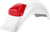 POLISPORT 8555700008 Rear Fender - Enduro - White - Enduro White