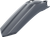 POLISPORT 8554100006 Rear Fender - Gray - Honda - CRF '17-'21 - Gray Honda CRF '17-'21