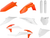 POLISPORT 91012 Full Body Kit - White/Orange OEM - KTM - SX/XC '19-'22 - White/Orange OEM KTM SX/XC '19-'22