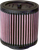K & N HA-5000 High-Flow Air Filter - Honda