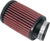 K & N RU-1710 Universal Air Filter - Angled 20°