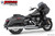 Freedom Performance HARLEY TOURING 4.5" 2 STEPPED UNION 2-INTO-1 RIGHT-SIDE ONLY 2017-PRESENT BUNDLE - HD01798 - CHROME / STRAIGHT / SCULPTED BLACK