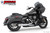 Freedom Performance HARLEY TOURING 4.5" 2 STEPPED MID UNION 2-INTO-1 RIGHT-SIDE ONLY 2017-PRESENT BUNDLE - HD01809 - CHROME / SLASH / PITCH BLACK