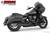 Freedom Performance HARLEY TOURING 4.5" 2 STEPPED MID UNION 2-INTO-1 RIGHT-SIDE ONLY 2017-PRESENT BUNDLE - HD01813 - BLACK / SLASH / SCULPTED BLACK