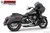 Freedom Performance HARLEY TOURING 4.5" 2 STEPPED SHORT UNION 2-INTO-1 RIGHT-SIDE ONLY 2017-PRESENT BUNDLE - HD01838 - CHROME / STRAIGHT / SCULPTED BLACK