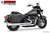 Freedom Performance HARLEY SOFTAIL 2.5" RIGHT-SIDE STAGGERED TRUE-DUAL COMPLETE SYSTEM BUNDLE M8 ONLY - HD01952 - CHROME / SHARKTAIL / CHROME