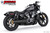 Freedom Performance HARLEY NIGHTSTER 4.5" SLIP-ON Fits 23'- Present Bundle (SPECIAL ORDER) - HD02014 - BLACK / STRAIGHT / SCULPTED GOLD