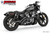 Freedom Performance HARLEY NIGHTSTER RADICAL RADIUS Fits '21 to Present BUNDLE - HD02112 - BLACK / STRAIGHT / PITCH BLACK