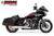 Freedom Performance HARLEY TOURING 4.5" 2 STEPPED MID UNION 2-INTO-1 TURNOUT BUNDLE 2017-PRESENT - HD02336 - CHROME / SLASH / SOLID GOLD