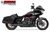 Freedom Performance HARLEY TOURING 4.5" 2 STEPPED MID UNION 2-INTO-1 TURNOUT BUNDLE 2017-PRESENT - HD02351 - BLACK / STRAIGHT / SOLID GOLD