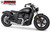 Freedom Performance INDIAN SCOUT-ROGUE-BOBBER-SIXTY-SPORT-TWENTY COMBAT 2-INTO-1 TURNOUT/SIDEDUMP BUNDLE 2014-2024 - IN00305 - CHROME / STRAIGHT / SCULPTED BLACK