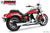 Freedom Performance YAMAHA V-STAR 950 COMBAT FLUTED 2-INTO-1