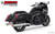 Freedom Performance BMW K 1600 B GRAND AMERICA 4" FREEDOM SLIP-ONS 2017-PRESENT - BM00004 - CHROME / RACING / SCULPTED GOLD