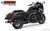Freedom Performance BMW K 1600 B GRAND AMERICA 4" FREEDOM SLIP-ONS 2017-PRESENT - BM00021 - BLACK / EAGLE / CHROME