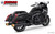 Freedom Performance BMW K 1600 B GRAND AMERICA 2-STEP 4.5" FREEDOM SLIP-ONS 2017-PRESENT BUNDLE - BM00048 - BLACK / COMBAT FLUTED / SCULPTED GOLD