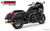 Freedom Performance BMW K 1600 B GRAND AMERICA 4" FREEDOM SLIP-ONS 2017-PRESENT - BM00056 - BLACK / EAGLE / SOLID GOLD