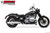 Freedom Performance BMW R 18 2-STEP 4.5" FREEDOM SLIP-ONS ONLY! 2020-PRESENT BUNDLE - BM00201 - BLACK / SLASH / PITCH BLACK