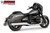 Freedom Performance BMW R 18 BAGGER B/TRANSCONTINENTAL/ROCTANE 4" EXTENDED SLIP-ONS ONLY! 2022-PRESENT BUNDLE - BM00299 - CHROME / RACING / SCULPTED BLACK