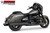 Freedom Performance BMW R 18 BAGGER B/TRANSCONTINENTAL/ROCTANE 2-STEP 4.5" EXTENDED SLIP-ONS ONLY! 2022-PRESENT BUNDLE - BM00347 - BLACK / SLASH / PITCH BLACK