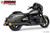 Freedom Performance BMW R 18 BAGGER B/TRANSCONTINENTAL/ROCTANE 2-STEP 4.5" EXTENDED SLIP-ONS ONLY! 2022-PRESENT BUNDLE - BM00358 - BLACK / COMBAT FLUTED / SCULPTED GOLD